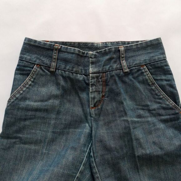 EXPRESS WOMEN'S BLUE JEANS SIZE 4 - Picture 4 of 7